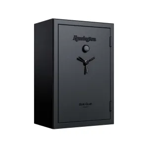 Remington Gun Club Gun Safe 52 Gun Black Gloss Hammertone