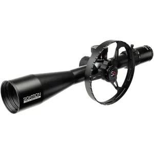 Sightron S6 ED Field Target Rifle Scope 10-60x 56mm Parallax Wheel Illuminated MH-FT Reticle Matte Black