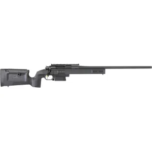 LaRue Tactical Siete Bolt Action Rifle 6.5 PRC 24" Fluted Matte Threaded Barrel Matte Frame Black Precision Stock