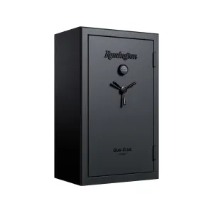 Remington Gun Club Gun Safe 36 Gun Black Gloss Hammertone