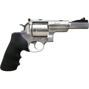 Ruger Super Redhawk 454 Casull Revolver 5" Stainless Barrel 6 Round Black Grip