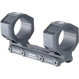 Badger Ordnance Condition One MAX Modular Mount 1-Piece Scope Mount Picatinny 34mm Rings Black 1.3" Height