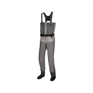 Simms Men's G4Z Uninsulated Breathable Stocking Foot Chest Waders Slate XL (12-13)