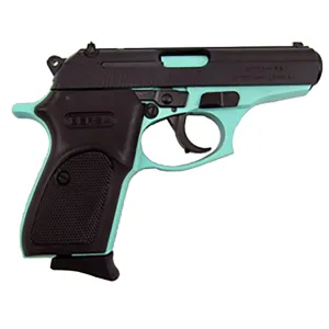 Bersa Thunder 380 ACP Pistol 3.5" Barrel 8+1 Round Black Slide Black Grip Eggshell Blue Frame