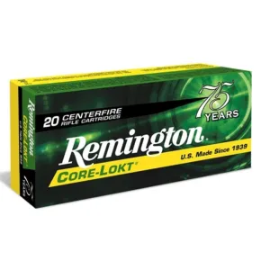 Remington Core-Lokt 45-70 Government Ammo 405 Grain Reduced Pressure Jacketed Soft Point Case of 200 (10 Boxes of 20)