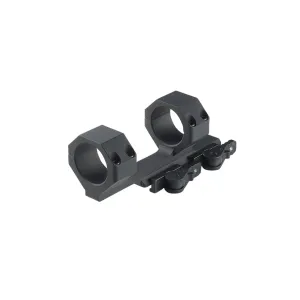 American Defense Delta QD 1-Piece Cantilever Picatinny Scope Mount 20 MOA 30mm Rings Standard Lever Matte Black