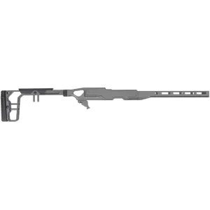 Grey Birch Folding Stock Chassis for Ruger 10/22 Takedown 10' Handguard Black