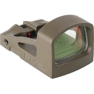 Shield Sights Mini Compact RMS2 Reflex Red Dot Sight 1x 8 MOA Dot Glass Lens Olive Drab