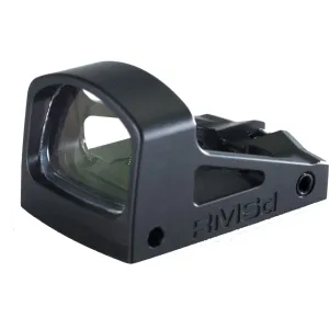 Shield Sights Mini RMSd Reflex Red Dot Sight 8 MOA Dot Glass Lens Matte Black