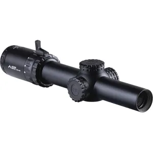 Primary Arms SLx Gen IV Rifle Scope 1-6x 24mm Illuminated Red ACSS Nova 5.56/.308 Fiber Wire Reticle Matte Black
