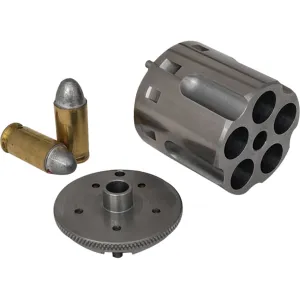 Howell Pietta 1858 Remington Army Steel Frame 45 ACP Conversion Cylinder 5 Round Stainless Fluted
