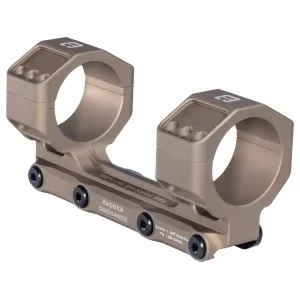 Badger Ordnance Condition One MAX Modular Mount 1-Piece Scope Mount Picatinny 34mm Rings Tan 1.54" NV Height