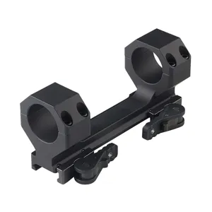 American Defense Delta 1- Piece QD Scope Mount Picatinny with 30mm Rings AR-15 Matte Black