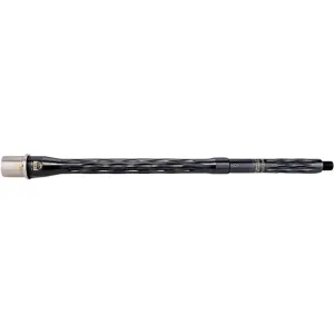 Faxon Match Series Fluted AR-15 Barrel 223 Wylde 14.5" Fluted Contour 1:8" Twist Nitride with Nickel Teflon Extension