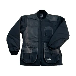 Wild Hare Shooting Gear Men's Cold Weather Insulated Shooting Coat Black 2XL