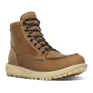 Danner Logger Moc 917 GTX 6" Work Boots Leather Bone Brown Men's 10.5 D