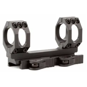 American Defense Recon-SW QD 1-Piece Picatinny Scope Mount 20 MOA Elevated 30mm Rings AR-15 Matte Black