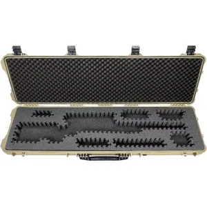 Eylar Hard Rifle Case with Ragar XP Crosslinked Foam Insert 53" Tan
