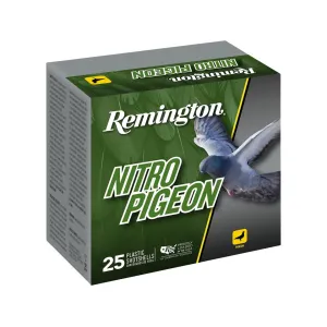 Remington Nitro Pigeon 12 Gauge Ammo 2-3/4" #8 Lead Shot 1-1/4 ozCase of 250 (10 Boxes of 25)