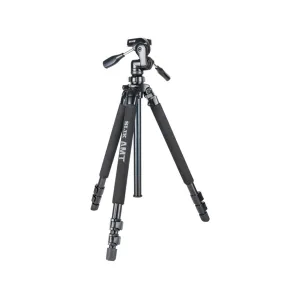 Slik Pro 700 DX Aluminum Tripod Legs with 700 DX Pan/Tilt Head Black