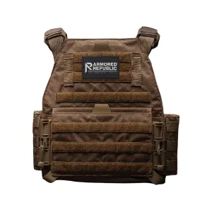 AR500 Armor Testudo Gen 3 Plate Carrier Coyote Medium