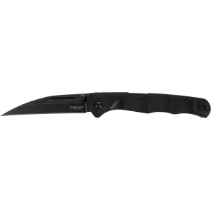 Cold Steel Frenzy II Pocket Knife 3.5" Sheepsfoot CPM-3V Black PVD Blade G-10 Handle Black