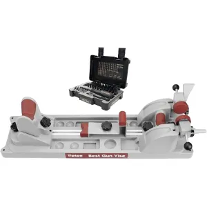 Tipton Best Gun Vise with Wheeler 65-Piece Hex Torx Screwdriver Set