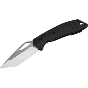 Boker Knives DTK Pocket Knife 2.99" Tanto Point CPM MagnaCut Satin Blade GFN Handle Black