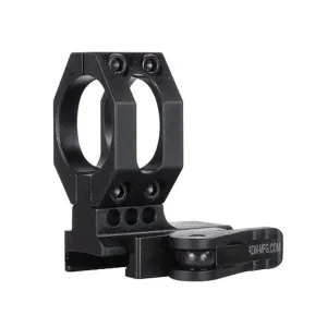 American Defense AD-68 30mm Quick-Release Picatinny Ring Red Dot Mount Matte Black Medium