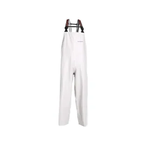 Grundens Men's Clipper 116 Rain Bibs White 2XL