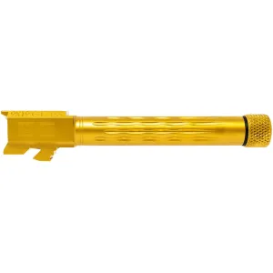 Faxon Match Series Threaded Barrel for Glock 17 Gen 5 9mm Luger Titanium Nitride