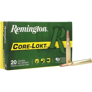 Remington Core-Lokt 270 Winchester Ammo 150 Grain Jacketed Soft Point Case of 200 (10 Boxes of 20)