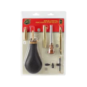Pedersoli Black Powder Percussion Pistol & Rifle Starter Kit