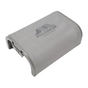 Millennium Marine 301B Palma Horse Boat Seat Gun Metal/Gray