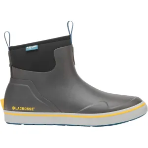LaCrosse Alpha 6" Deck Boots Rubber Dark Shadow Men's 9 D