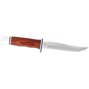 Buck Knives 105 Pathfinder Heritage Series Fixed Blade Knife 5" Clip Point 420HC Satin Blade Cocobolo Handle