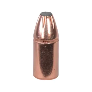 Factory Second 45 Caliber (458 Diameter) Bullets 410 Grain Polymer Tip with Cannelure Box of 100 (Bulk Packaged)