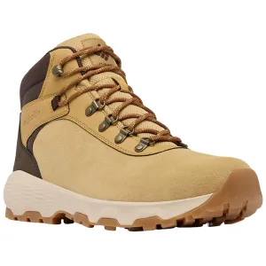 Columbia Newton Wander Hiking Boots Nylon/Suede Curry/Cordovan Men's 8 D