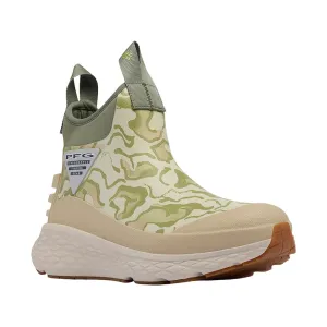 Columbia PFG Pro Sport Deck Boots Rubber Ancient Fossil/Cypress Men's 10 D