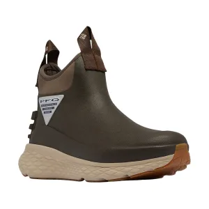 Columbia PFG Pro Sport Deck Boots Rubber Cordovan/Pear Men's 11 D