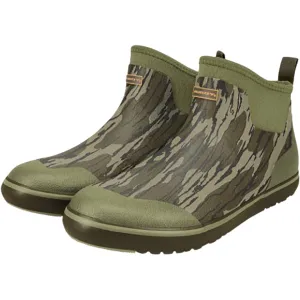 Muddy Outdoors Men's DV8 Deck Boots Rubber Mossy Oak Bottomland 9 D