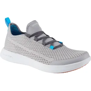 Grundens CrossCurrent Boat Shoes Synthetic Steel Gray Men's 11.5 D