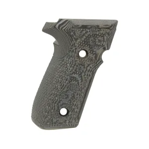 Hogue Extreme Series Grips for Sig P229 Contour Classic Inverse Checkered G10 GMascus Gray