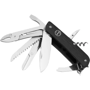 Boker Knives Tech Tool City 4 Pocket Knife 2.8" Drop Point Sandvik 12C27 Satin Blade G-10 Handle Black