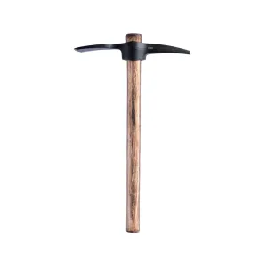 CRKT Chogan Mattock Pick Axe 2.14" 1055 Carbon Steel Blade 19" Overall Length Hickory Handle