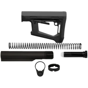 AR-STONER AR-15 Deluxe Collapsible Stock Kit with Magpul DT-PR Stock Black