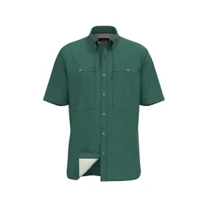 Orvis Men's Open Air Caster Solid Shirt Peacock/Aloe 2XL