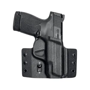 Tulster Contour OWB Holster Right Hand S&W M&P Shield, Shield Plus Kydex Black