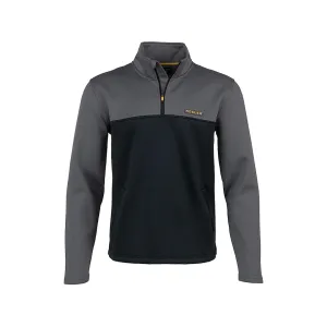 Nosler Men's Performance Quarter Zip Shirt Black/Charcoal XL