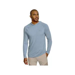 Orvis Men's Dricast Hoodie Blue Mist Medium